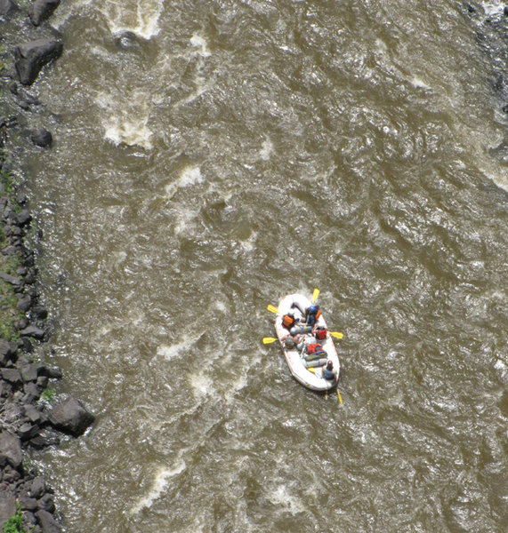 Rafters on the Rio Grande