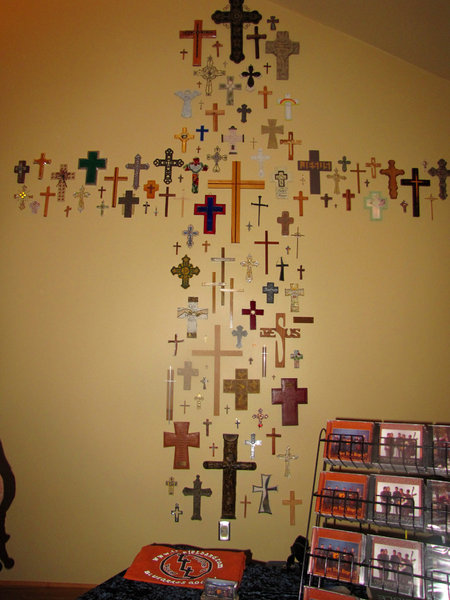Display of Crosses