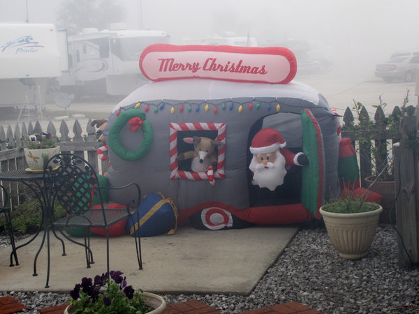 Santa and the Fog