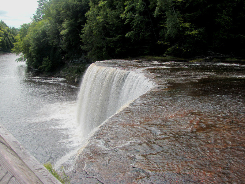 Side View of "T" Falls
