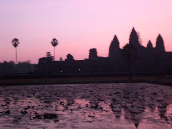 Sunrise over Angkor Wat