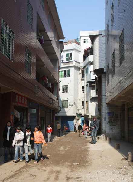 A typical Guiyang street