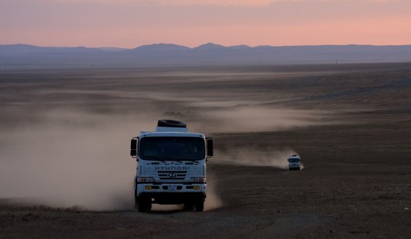 Mongolian roads!