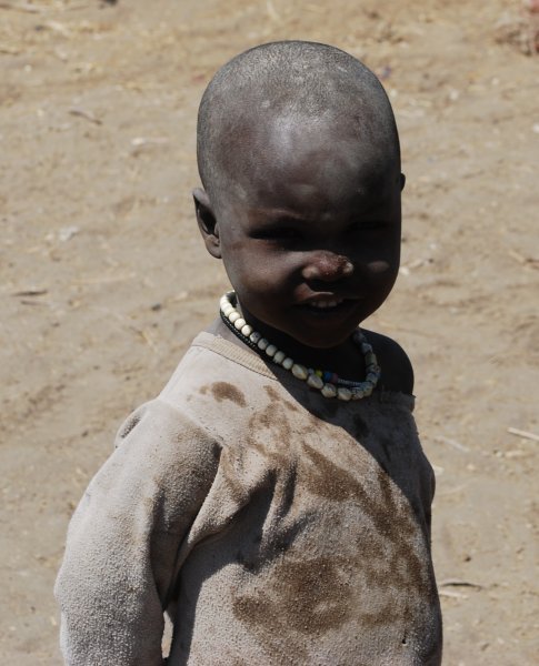 Maasai child