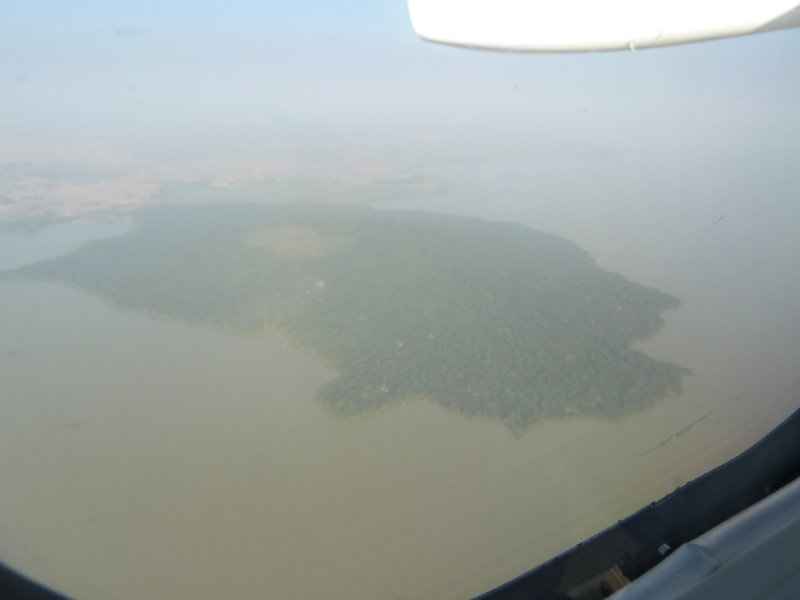 Lake Tana from the air