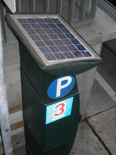 Solar Parking Meters