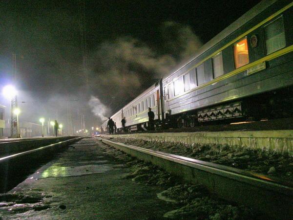The Trans-Siberian at night