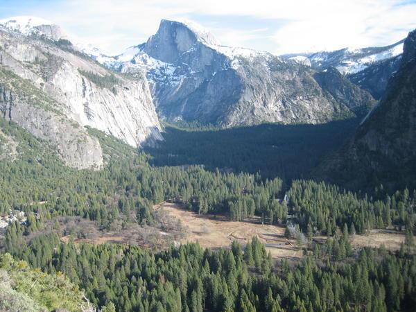 Half Dome from Yosemite Falls