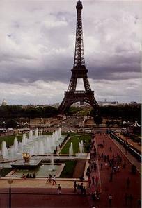 La fameuse tour Eiffel...