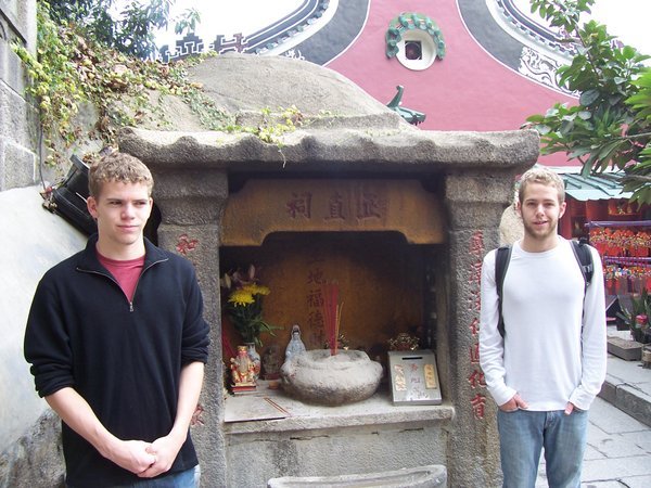 Shrine at A-Ma Temple