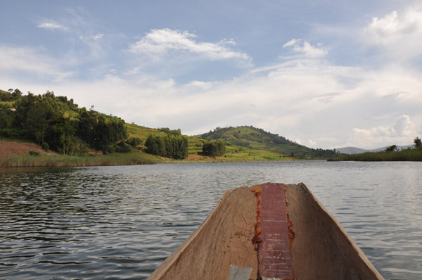 Dugout Canoe - Lake Bunyonyi