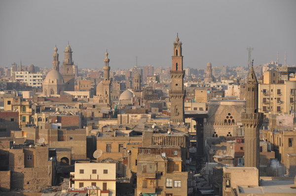 Roof Tops and Minarets - Islamic Cairo
