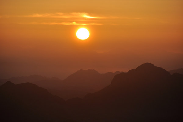 Sun Rise - Mount Sinai 