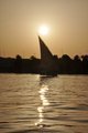 Felucca at Sunset - Aswan