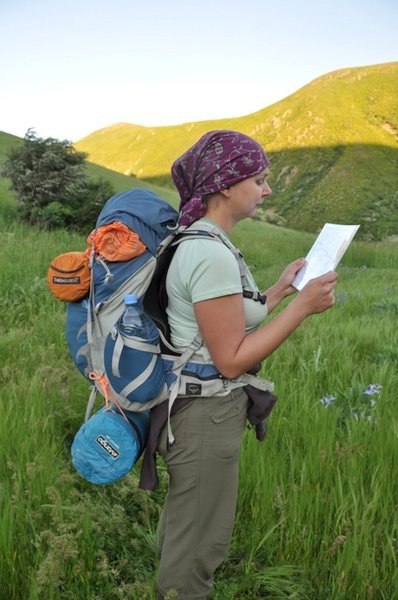 Sarah Consults the Map - Karatau Mountains