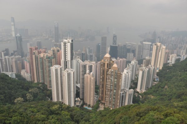 The Classic View of Hong Kong from Victoria Peak