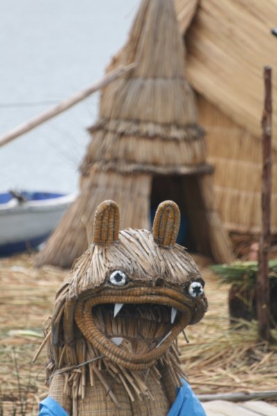 Another Uros boat