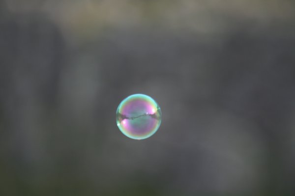Bubble at Machu Pichu