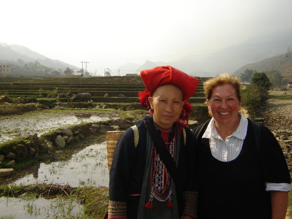 Brenda and Black Hmong  friend