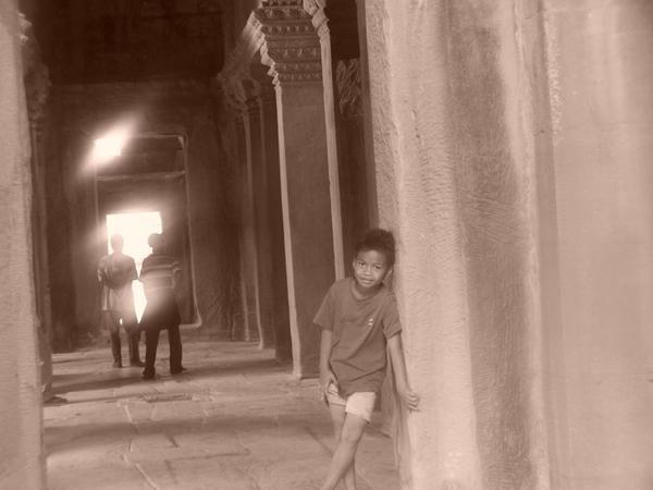The Keeper of Angkor Wat Library
