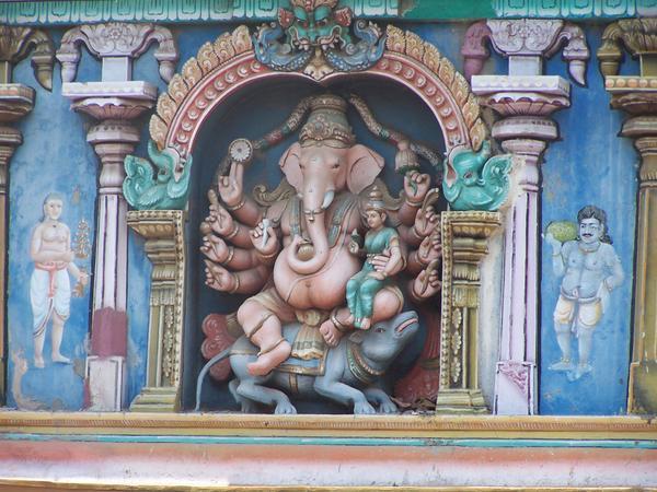 Ganesha on Sri Meenakshi Temple