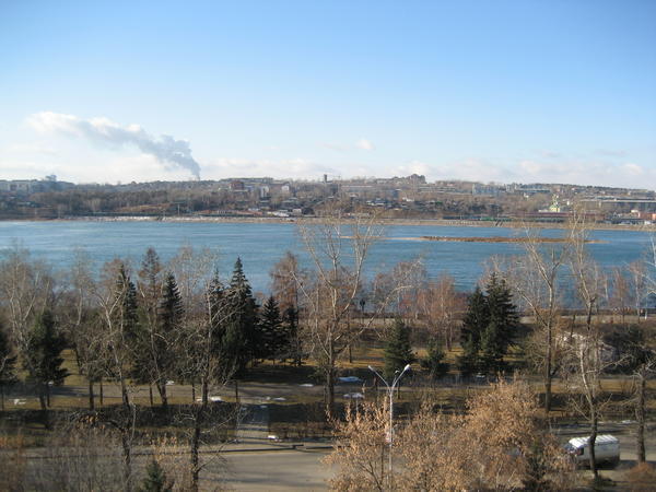 View of Irkutsk from my hotel
