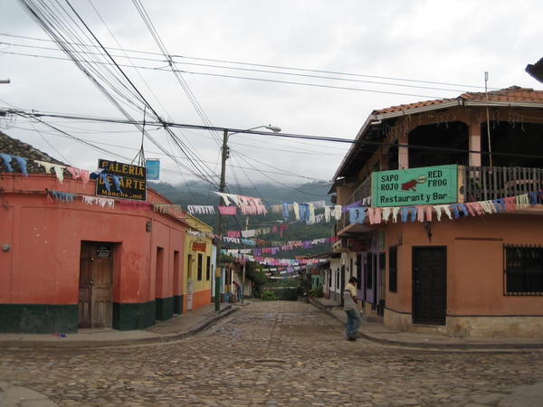 Copan Ruinas street