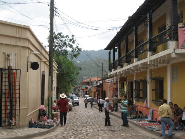 Street in Copan Ruinas