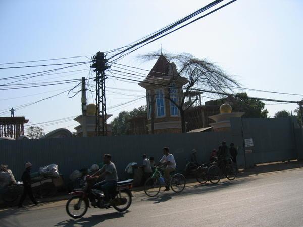 Commuters in Phnom Penh