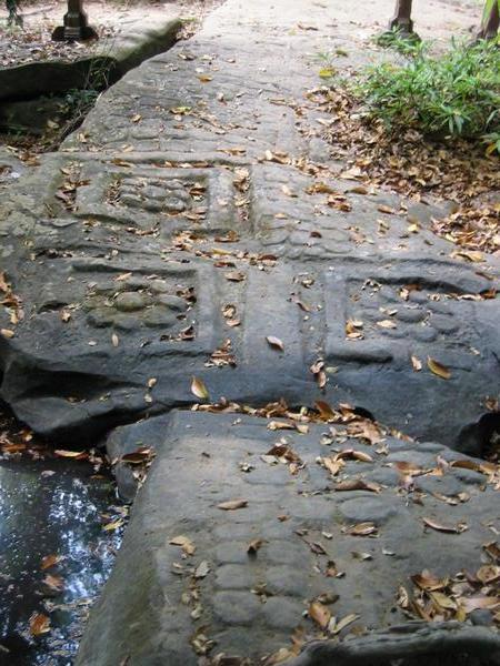 Riverbed carvings at Kbal Spean
