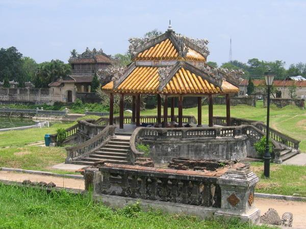 Gazebo at imperial fortress