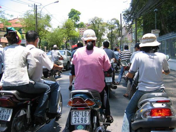 The insanity of Saigon traffic