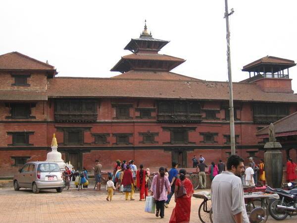 By Durbar Square temples