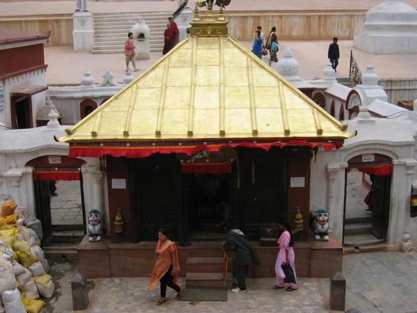 Entrance to Boudha Nath Stupa
