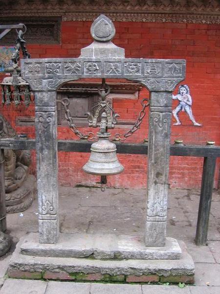Bell at Durbar Square temple