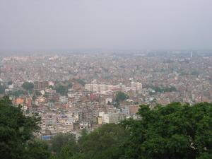 Kathmandu skyline