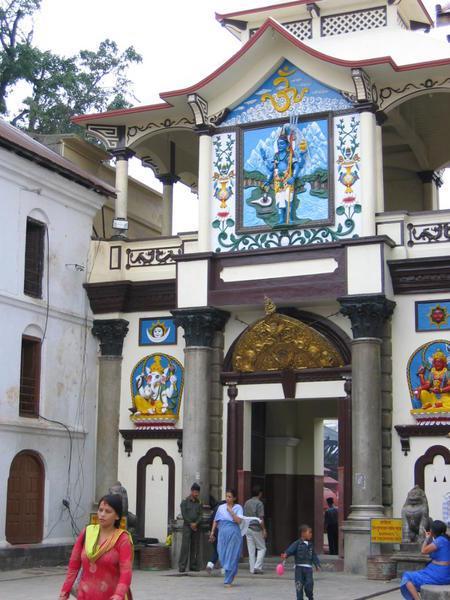 Entrance to Pasupatinath Temple