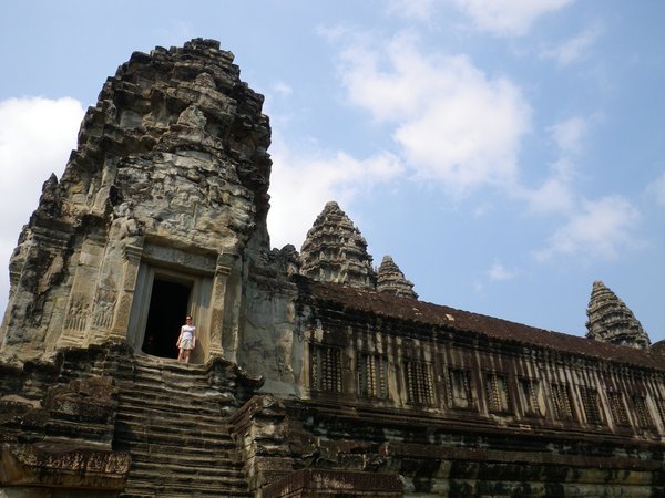 Sammy at Angkor Wat