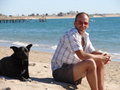 Jeff and Meisha on the beach