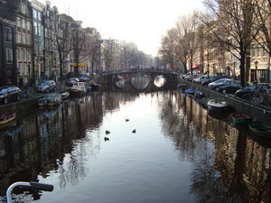 One of the many canals