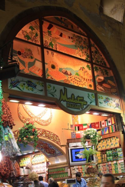 A Shop Facade, Spice Bazaar