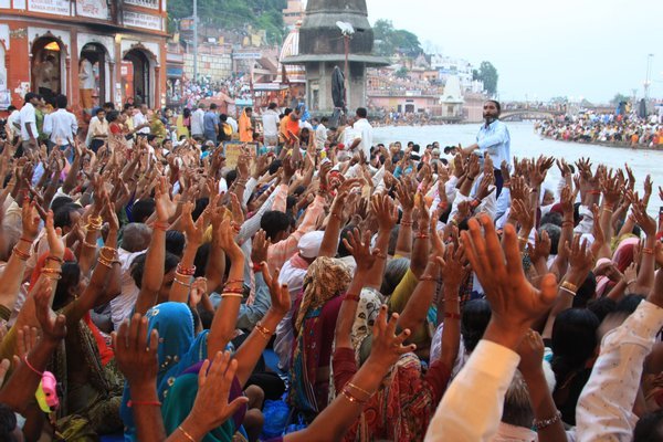 On the Banks of River Ganges, Haridwar