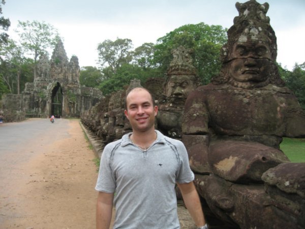 The demon guarded gates of Angkor