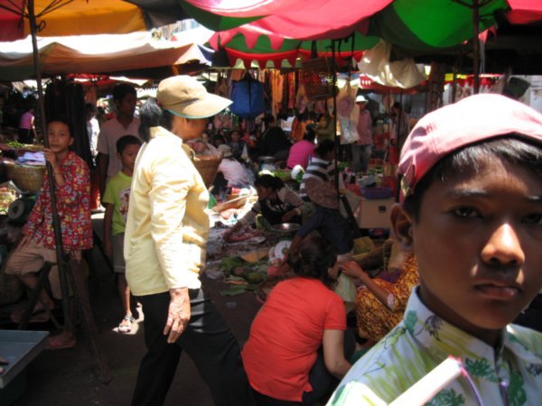 Cambodian market