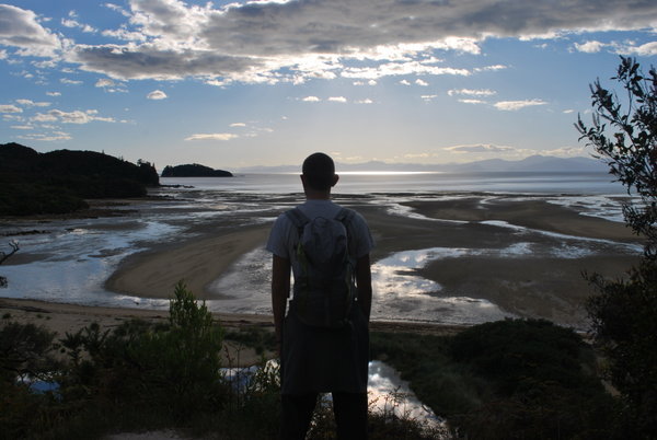 Abel Tasman at sunrise & low tide