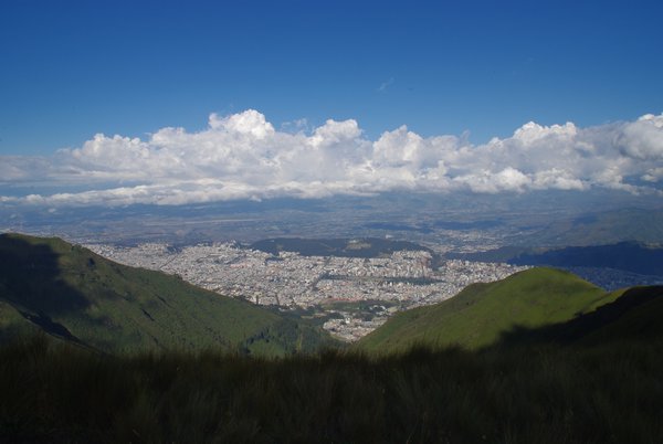 Quito entre les montagnes