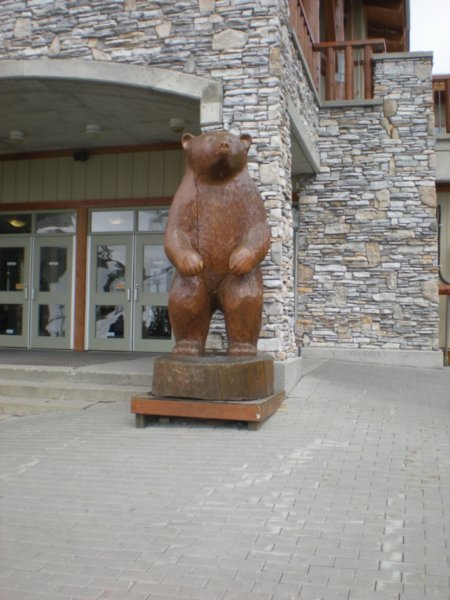 Bear Statues at Whistler Peak