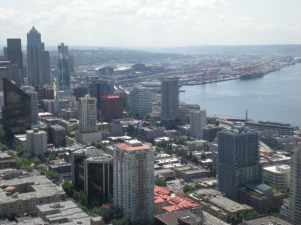 Seattle Skyline from Space Needle (4)