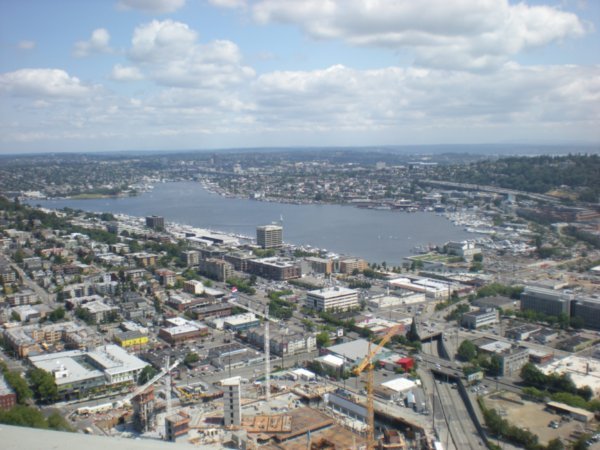 Seattle Skyline from Space Needle (5)