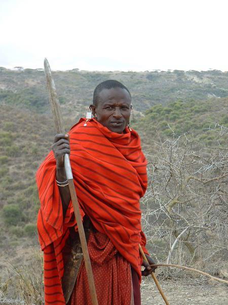 Féroce guerrier masai